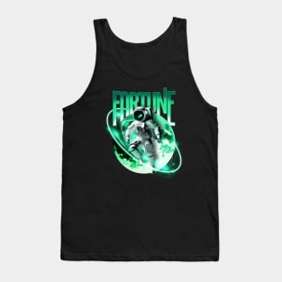 Astronaut With The Moon & Journey With Fortune Tank Top